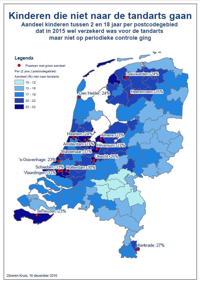 Kinderen die niet naar de tandarts gaan